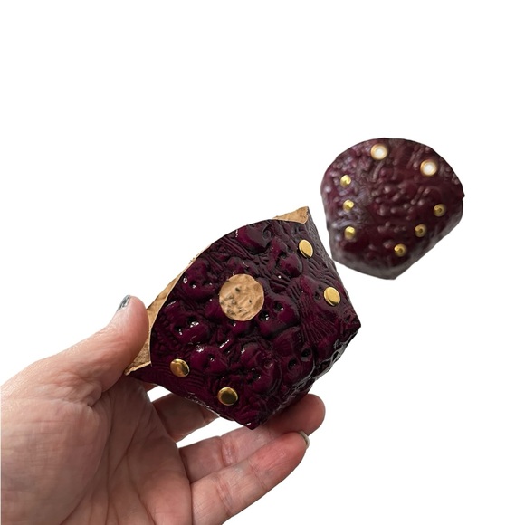 Purple Skeleton Leather Toe Guards for Roller Skates Toe Caps - Picture 7 of 12